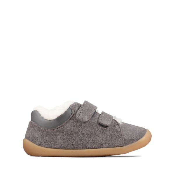 Clarks Boys Roamer Craft Toddler Casual Shoes Grey | USA-2195406